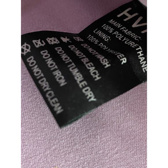 HVISK Women's Pastel Purple Faux-Leather Cayman Pocket Crossbody Purse - Picture 9 of 10